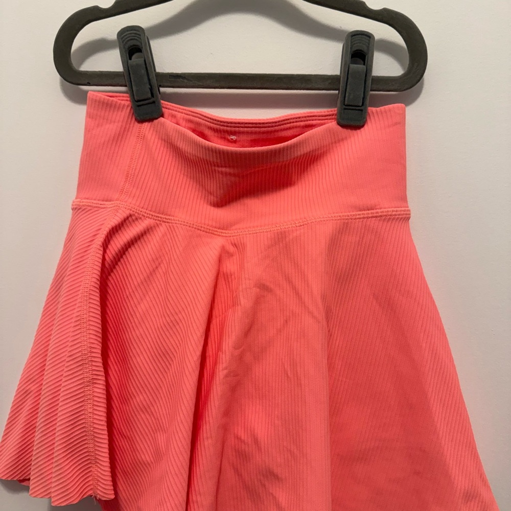 Old Navy Coral Pink Girls' Pleated Skort